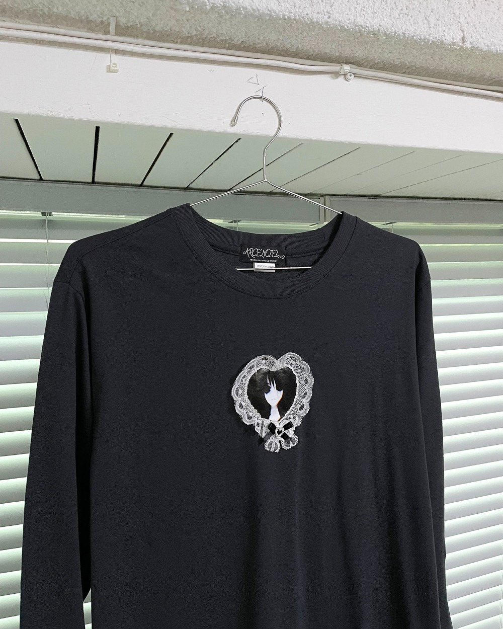 Ghostcore long-sleeved T-shirt (Gray)